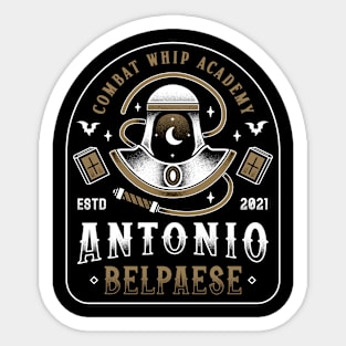 Belpaese Whip Academy Emblem Sticker
